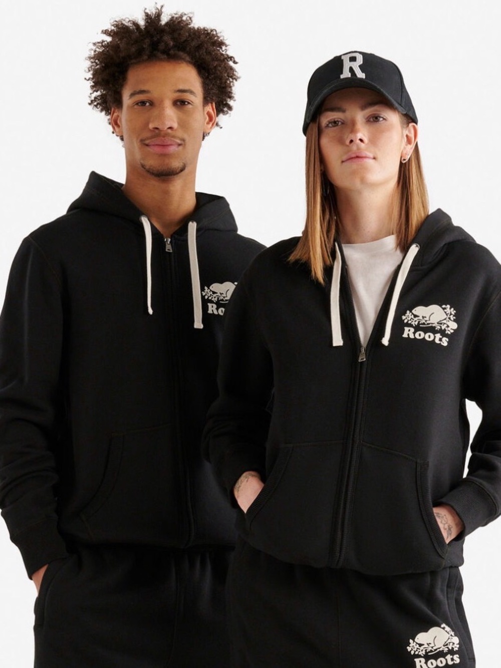 Roots Organic Original Full Zip Hoodie Vancouver unisex WS/MXS - Picture 2 of 7